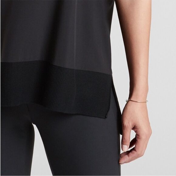 ATHLETA | Zephyr Raglan Short Sleeve High Low Shell Style Top Women’s Size M - Picture 3 of 12